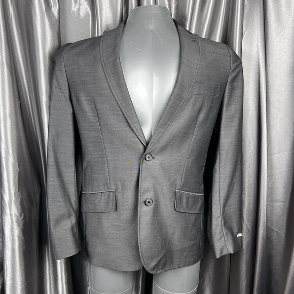 I.N.C.‎ International Concepts Men’s Suit Jacket Sz M Milan Slim Fit Blazer Coat - Picture 5 of 17